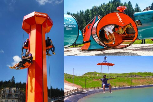 Sunkid: Adrenalin Junkies kommen im Olympic Center Jahorina voll auf ihre Kosten