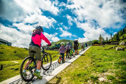 Moving Carpet auf der Reiteralm