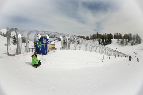 Zauberteppich: Sunkid Galerie EVOLUS mit Kombi-Ausstieg