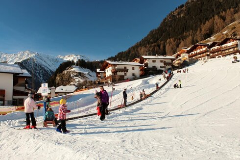 Zauberteppich: Schneespaß im Sonnenpark Stuls