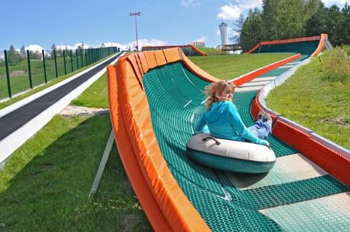 Sommertubing Teichland