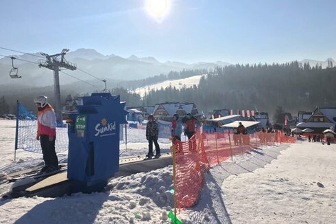 Zauberteppich – Anfängerhänge – Stacja Narciarska Małe Ciche (PL) 