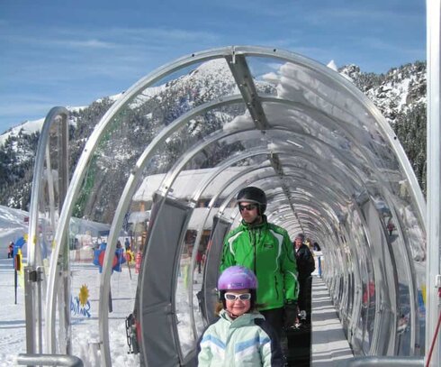 Skikinderland Malbipark erstrahlt im neuen Glanz Bergbahnen Malbun (LIE)