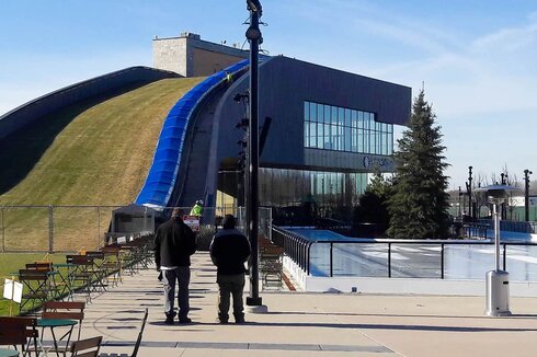 3D Chainlift für Titletown des NFL Champion Green Bay Packers