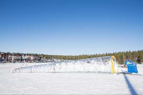 Zauberteppich: Mit dem Zauberteppich vom Parkplatz ins Skigebiet