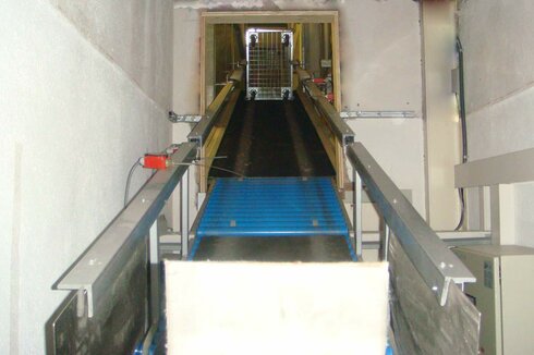 Wäscheria Ilanz (CH): Der Zauberteppich als Logistikunterstützung