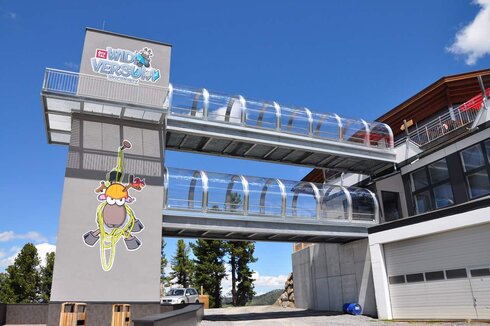 Wetterschutz für barrierefreien Zugang – Hochoetz (AUT)