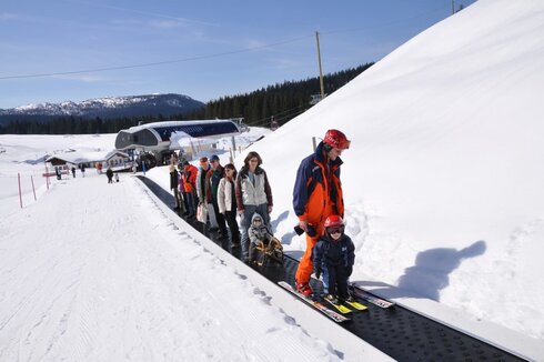 Zauberteppich und Gondelbahn als umweltfreundliche Transportalternative