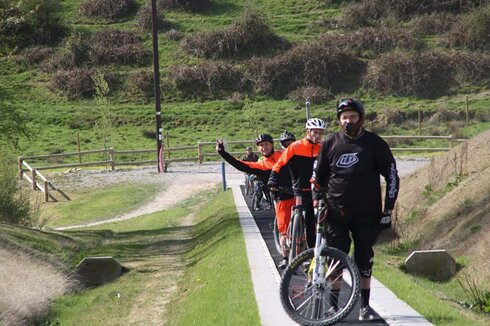 Zauberteppich Bikepark Lacs de l'Eau d'Heure