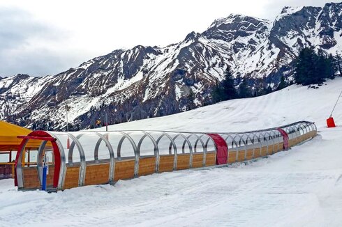 Zauberteppich mit Galerie EVOLUS - Holzverschalung – Sörenberg (CH)