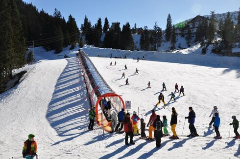 Zauberteppich als Schleppliftersatz