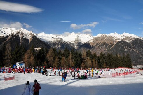 Zauberteppich mit besonderer Schneegrube