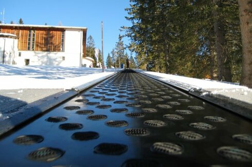 Drei Zauberteppiche als Rückbringeranlage in Hinterstoder