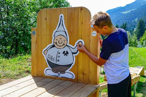 Neue Holzkugelbahn am Kristberg im Silbertahl